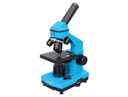 (RU) Микроскоп Levenhuk Rainbow 2L PLUS Azure\Лазурь